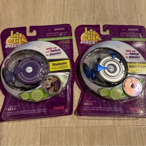 HIT CLIPS DISC PLAYER & DISCS SEALED, NEW -BUNDLE